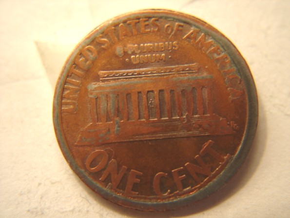 1996-Lincoln-Memorial-Cent---Commercial-Dryer-Damaged?